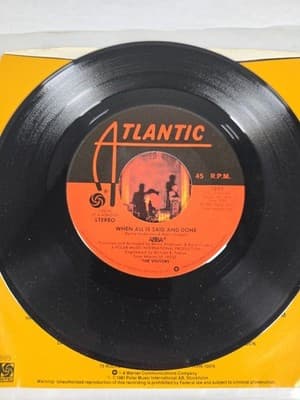 ABBA - When All Is Said And Done/ The Visitors 1981 Atlantic 45RPM - Thumbnail 6