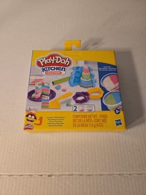 NEW Play-Doh Kitchen Creations Cakes Playset Hasbro Cake Arts Crafts Kids Toy - Image 1