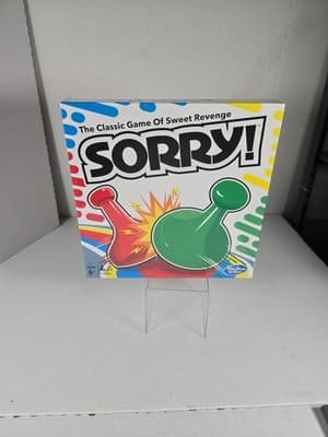 Hasbro Sorry Game "Classic Board Game Of Sweet Revenge" 2020 Ages 6+ New In Box - Image 1