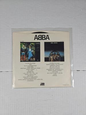 ABBA Knowing Me Knowing You / Happy Hawaii Picture Sleeve 7" VG+ Vinyl 45 1977 - Thumbnail 2