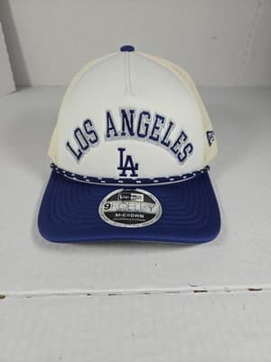 New Era 9Forty MLB Los Angeles Dodgers Game Cap Adjustable-White