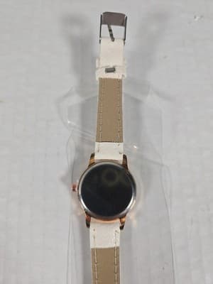 Hello Kitty Watch Stainless Steel Faux White Band Pink Accents NEW - Thumbnail 5