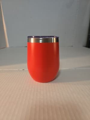 New Dolly Parton Red I BEG YOUR PARTON Wine Tumbler 12oz - Thumbnail 2