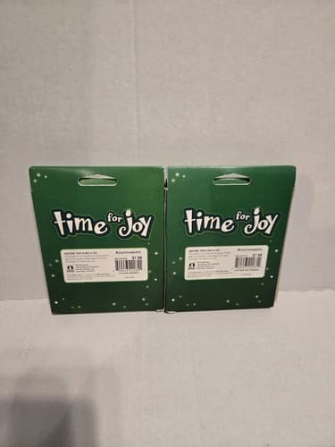 Pet Holiday Photo Ornaments Set of Two Petco Time For Joy NEW - Thumbnail 2