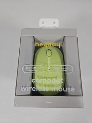 Heyday Compact Wireless Mouse ~ Pastel Lime ~ New In Sealed Box - Thumbnail 5
