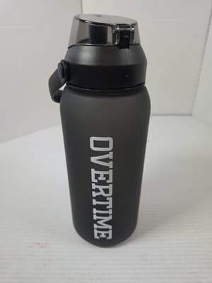 Overtime Elite 65oz Plastic Playmaker Water Jug - Classic Black & White - Image 1