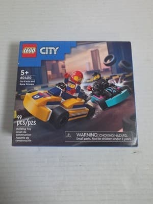 LEGO CITY: Go-Karts and Race Drivers (60400 - 99 pcs.) BRAND NEW - Image 1