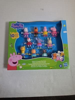 Peppa Pig-- Peppa & Friends Play Date 10-Pack Figure Set--New - Image 1