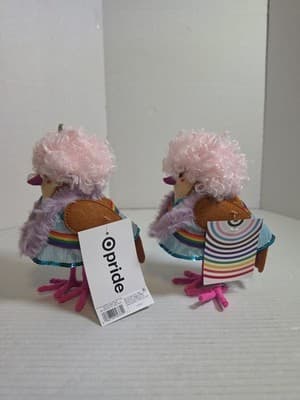 Target Bird ~ MRS PRIDE ~ 2025 LGBTQIA+ Drag Queen Featherly Friends ~ NEW - Thumbnail 3
