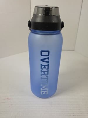 Overtime Elite 65oz Plastic Playmaker Water Jug - Ice Blue Logo Gradient - Thumbnail 3
