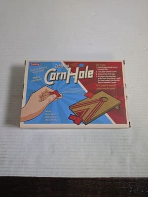 Table Top Corn Hole by Schylling - Made of Real Wood - 2019 - NEW - Thumbnail 3