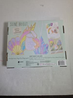 STMT D.I.Y Crystal Window Art “Stained Glass Like” 3 Suncatcher. Great Gift. NEW - Thumbnail 2