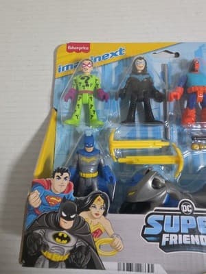 Mattel Fisher-Price Imaginext DC Super Friends Deluxe Action Figure Pack - Thumbnail 2