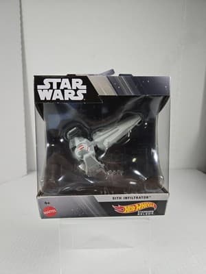 Star Wars X Hot Wheels Sith Infiltrator Starships Select #20 Sealed Brand New - Image 1