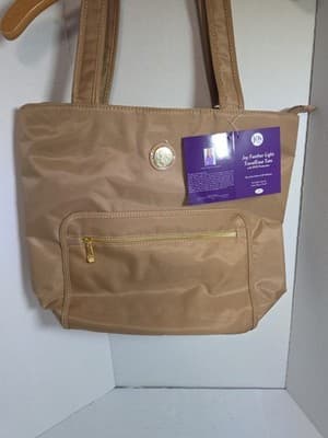 Joy Mangano Travelease Tote W/ RFID Protection - Image 1
