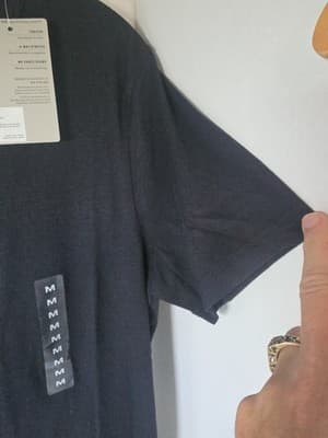 Pair Of Thieves T-Shirt Men’s size Medium Performance Crew Neck Black NWT - Thumbnail 7