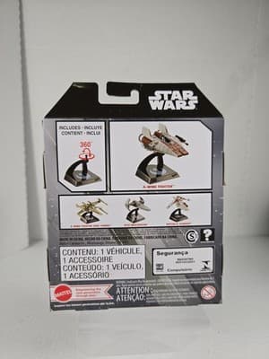 Star Wars A-Wing Fighter Hot Wheels Starships Select #19 Brand New Sealed - Thumbnail 2