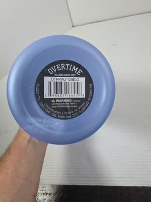 Overtime Elite 65oz Plastic Playmaker Water Jug - Ice Blue Logo Gradient - Thumbnail 6