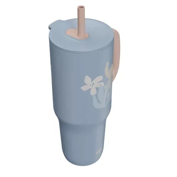 Zak Designs Stitch Stainless Steel Vacuum Insulated Tumbler 40oz NEW - Thumbnail 3