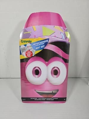 Crayola Limited Edition Collection Art Set Retired Colors 60 Pieces Mully SEALED - Image 1