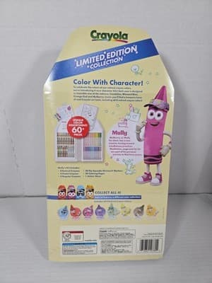 Crayola Limited Edition Collection Art Set Retired Colors 60 Pieces Mully SEALED - Thumbnail 2