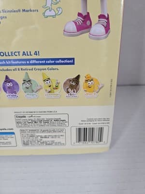 Crayola Limited Edition Collection Art Set Retired Colors 60 Pieces Mully SEALED - Thumbnail 5