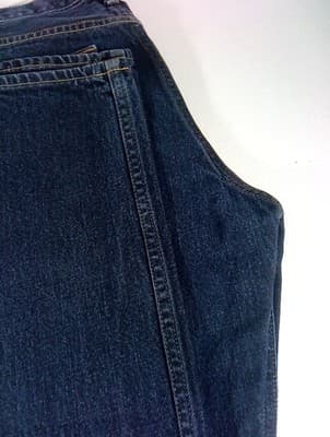 The Hollister Straight Slim Jeans Men's 34x34 Dark Wash buttonfly - Thumbnail 5