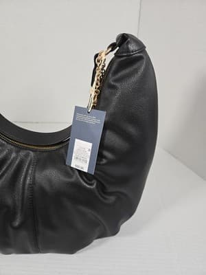 Oversized Crescent Shoulder Bag - Universal Thread Black - Thumbnail 2