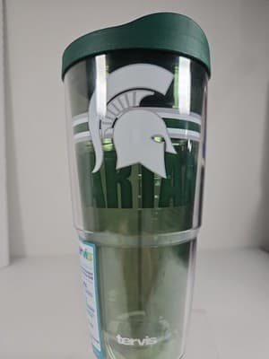 TERVIS MICHIGAN STATE SPARTANS MSU TRADITIONAL 24oz. TUMBLER NEW WITH TAGS - Thumbnail 5