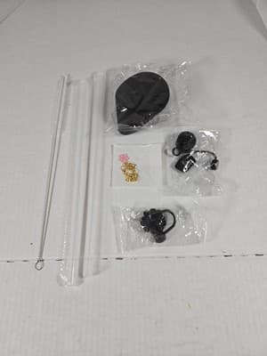 9pcs Accessories Set 3 Spill Proof Stopper Flowers Straw Cover Boot 2 Straw - Image 1