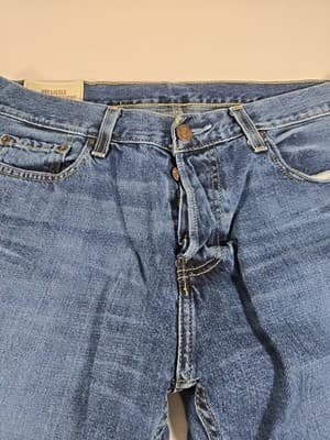 Hollister Jeans Men 32x34 Classic Straight Leg Cotton - Thumbnail 8