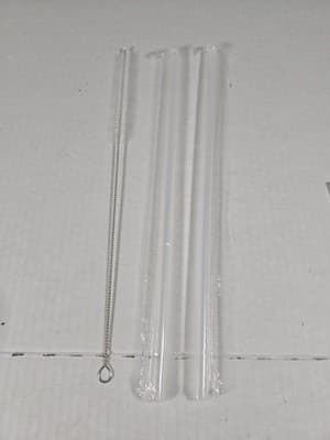 9pcs Accessories Set 3 Spill Proof Stopper Flowers Straw Cover Boot 2 Straw - Thumbnail 2