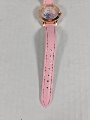 Girls Lilo And Stitch/Angel Watch Pink And Gold NEW - Thumbnail 4