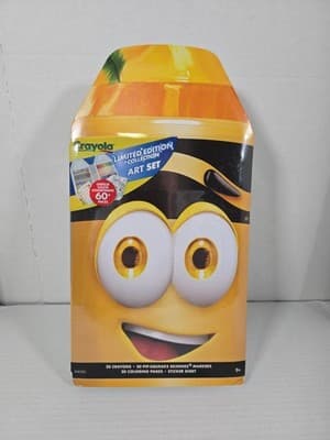 2025 CRAYOLA Limited Edition Retired Colors Art Set New Release 60 Pieces Dan D - Image 1