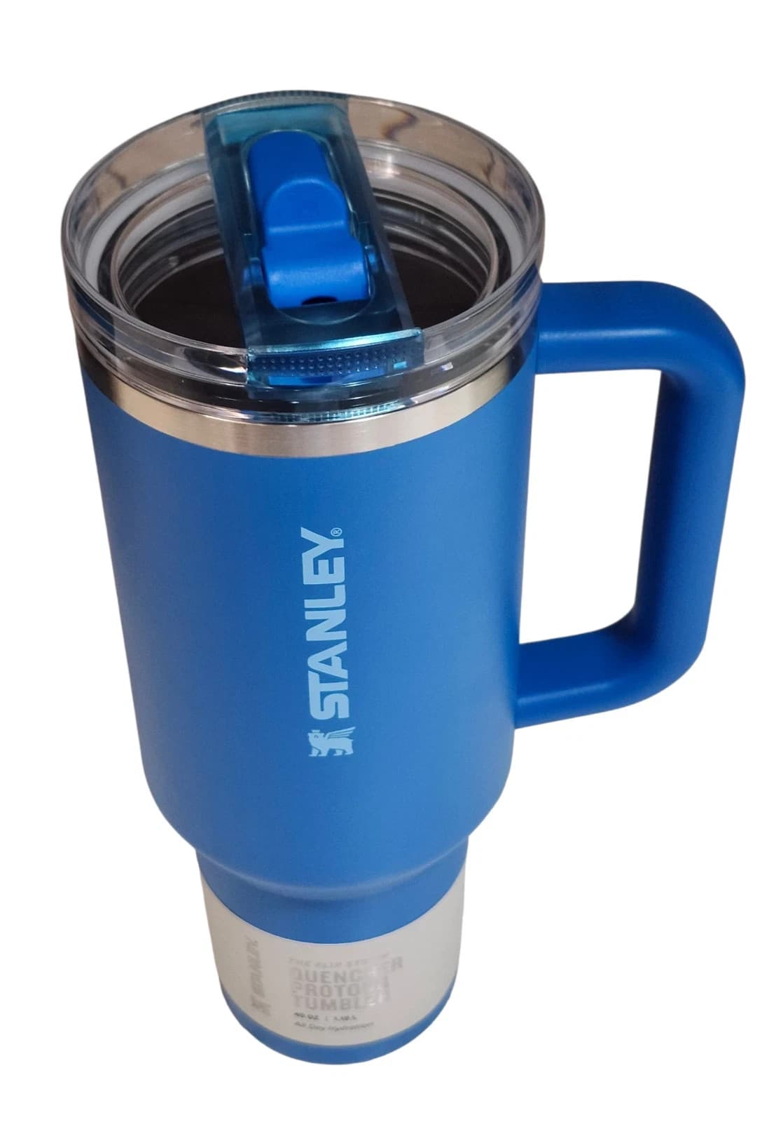 Stanley X Quencher ProTour The Flip Straw Tumbler Azure Blue, 40 oz. NEW - Thumbnail 2