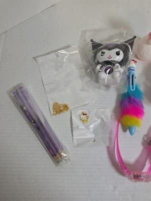 Lot of 60 Surprise Hello Kitty Mystery Box Items (One big surprise item) ALL NEW - Thumbnail 2