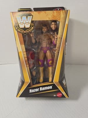 WWE Legends Razor Ramon Action Figure & Accessories, 6" SEE DETAILS - Image 1