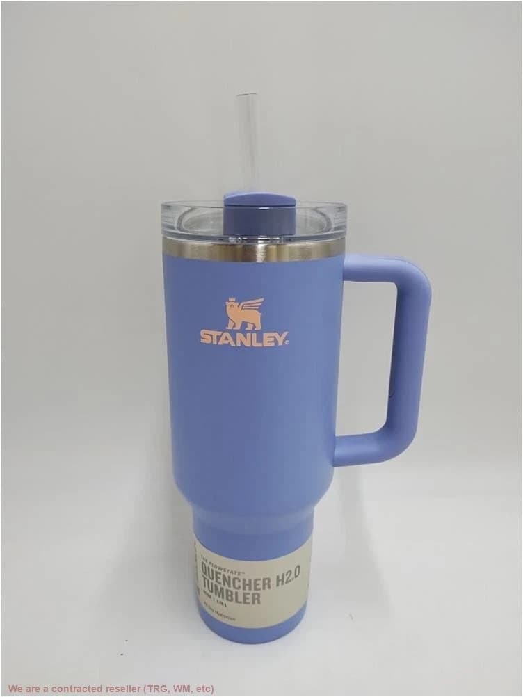 Stanley X 40 oz Stainless Steel H2.0 Flowstate Quencher Tumbler - Hydrangea NEW - Image 1