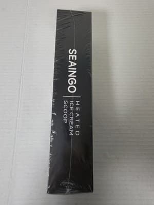 SEAINGO Heated Ice Cream Scoop - Rechargeable, KW-2406 Large: 2 ounce, White - Thumbnail 4