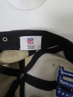 NFL Team Apparel New York Giants Camo Hat One Size - Thumbnail 5