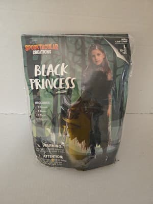 Spooktacular Creations Black Princess Girls Costume L (10-12) - Image 1
