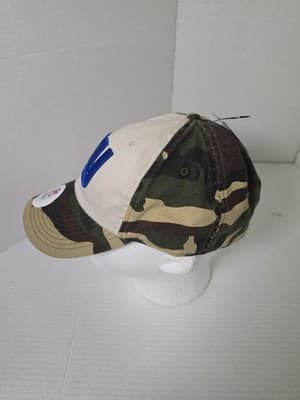 NFL Team Apparel New York Giants Camo Hat One Size - Thumbnail 2