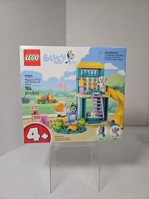 LEGO Bluey 11201 Playground Fun with Chloe and Bluey - Building Set - 104 Pieces - Image 1