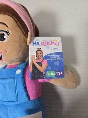 MS. RACHEL Miss CUDDLE & COMFORT DOLL - PLUSH TOY 11” New With Tags Miss Rachel - Thumbnail 2