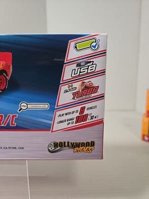 Disney Pixar Cars 1:24 Lightning McQueen RC Radio Control Cars - Thumbnail 4