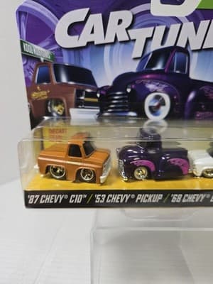 Car tuned SERIES 4 CHEVROLET TRIPLE PACK 3PC SET DIECAST BY CARTUNED - Thumbnail 5