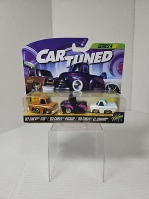 Car tuned SERIES 4 CHEVROLET TRIPLE PACK 3PC SET DIECAST BY CARTUNED - Image 1