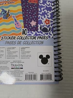 Disney Stitch Sticker Book by Fashion Angels – 1000+ Stickers & Activities - Thumbnail 3