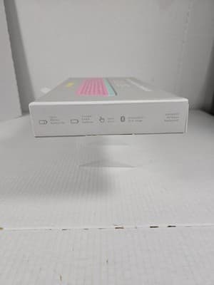 Heyday Pink Bluetooth Wireless Keyboard Windows Mac PC Laptop Silent Typing New - Thumbnail 3