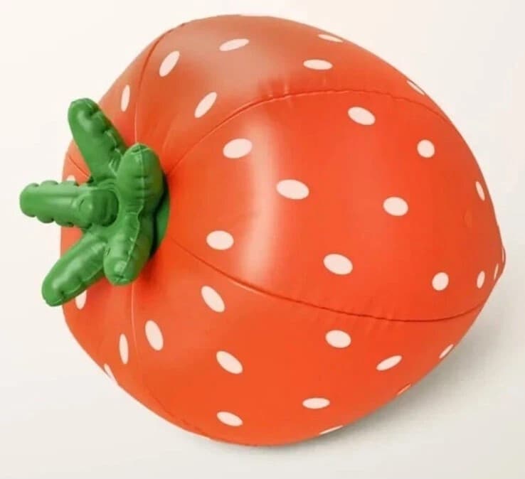 Kate Spade New York X Target Strawberry Light Up Inflatable Decor 50" x 40" New - Thumbnail 3